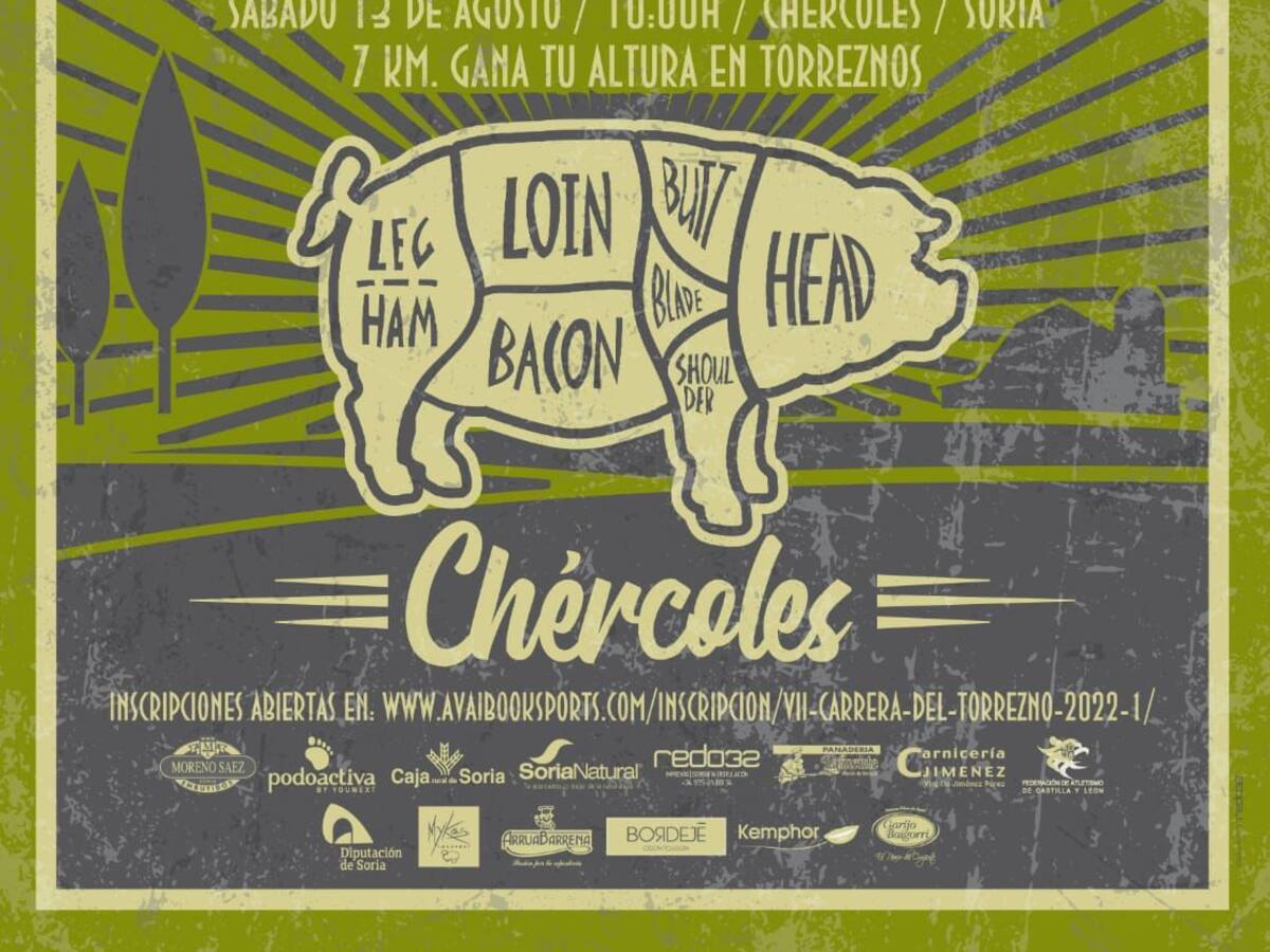 Chércoles organiza la séptima Carrera del Torrezno en la que se puede ganar la altura en torreznos