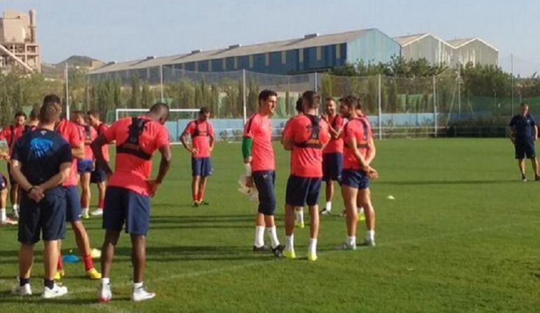 Mariño ya entrena en Buñol