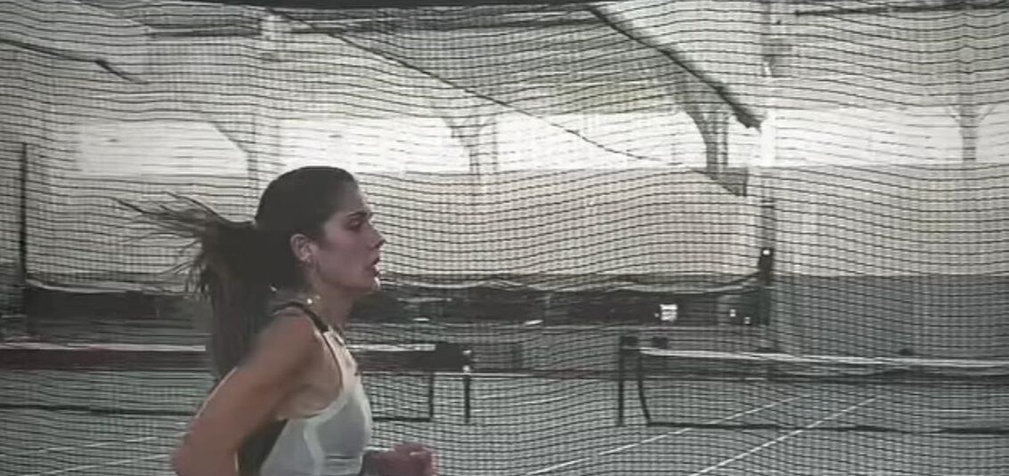 Imagen de la campeona en la competición