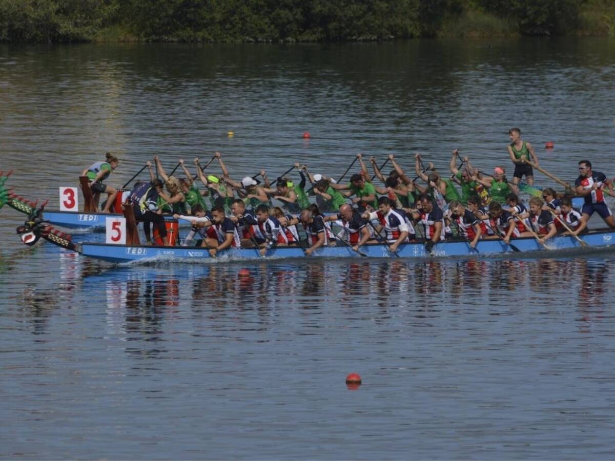 El Club Náutico de Santa Lucía se proclama campeón de la Liga Nacional de Dragon Boat