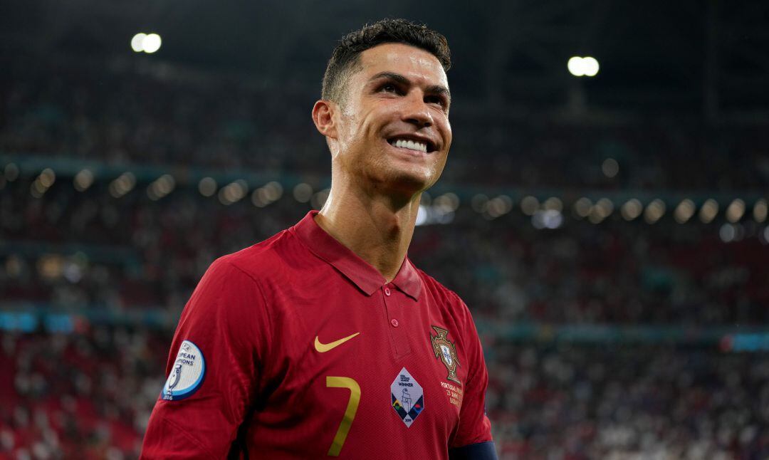 Cristiano Ronaldo, en el partido ante Francia