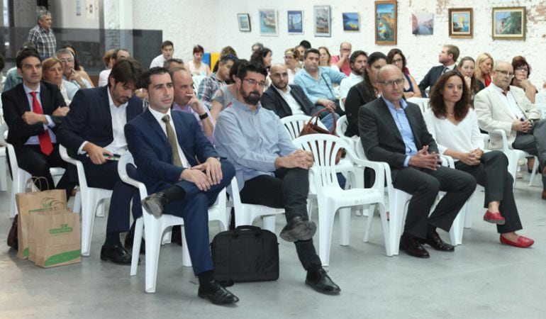 Acto de presentación de la Liga del Reciclaje en Getafe.