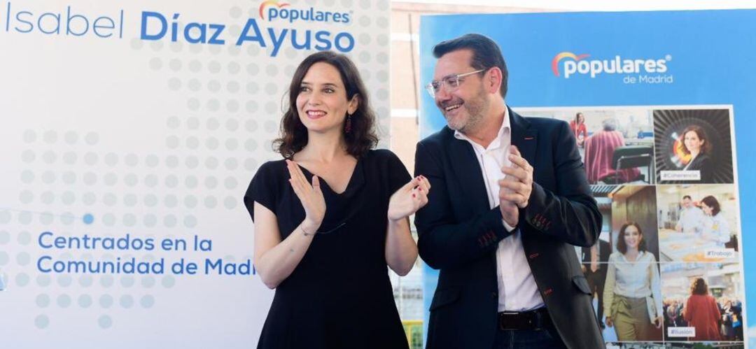 Díaz Ayuso y González Pereira han explicado el proyecto del PP para Getafe