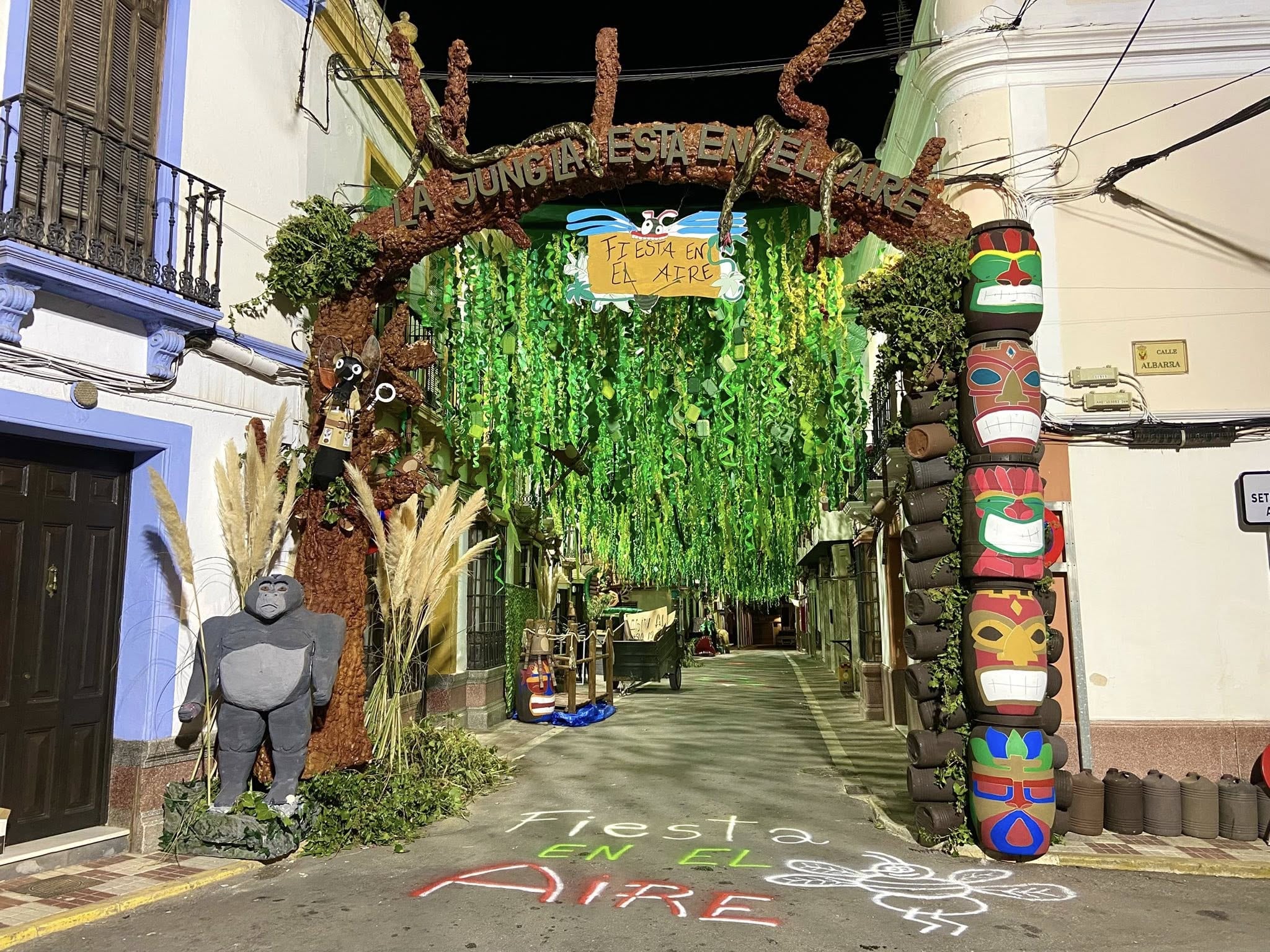 La decoración se ha inspirado en la selva