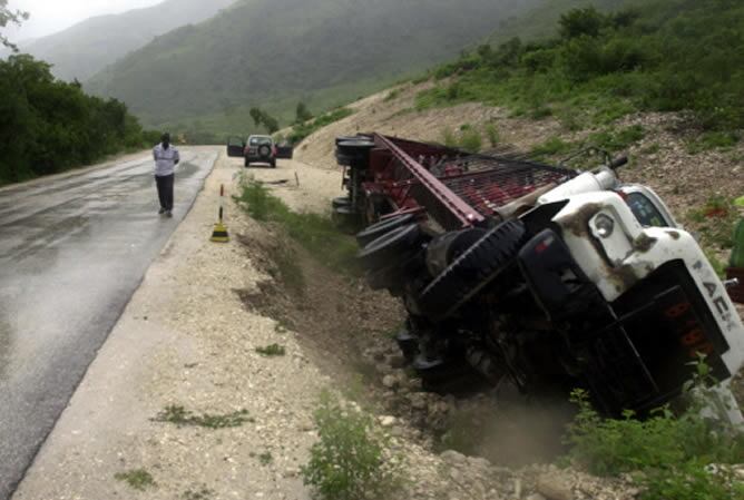 Efectos de la tormenta &#039;Hanna&#039; en Haití