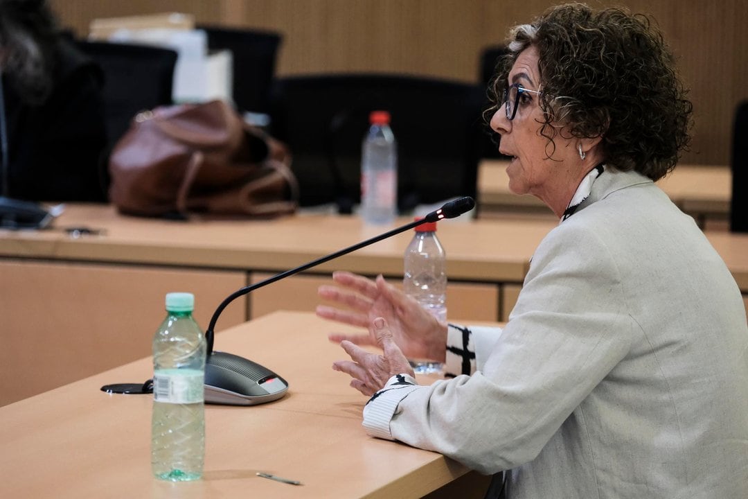 María Isabel Déniz, exalcaldesa de Arrecife de Lanzarote, en el juicio del Caso Jable