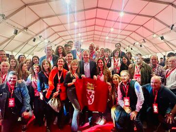 Delegación leonesa en el Congreso del PSOE