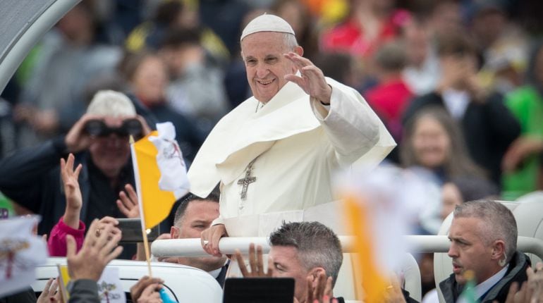 El papa Francisco en Dublín