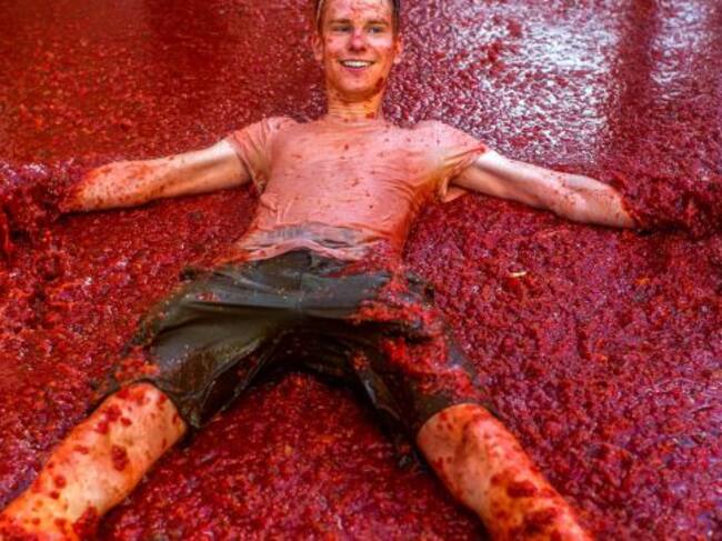 Aquí puedes ver las mejores fotos de la Tomatina.