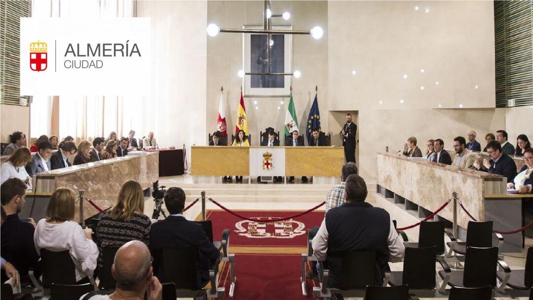 Pleno del Ayuntamiento de Almería.