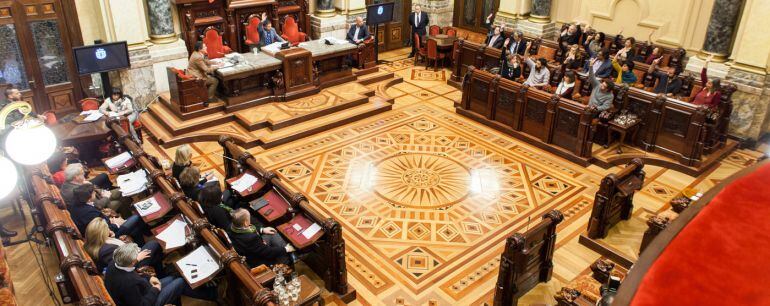 Pleno del Ayuntamiento de A Coruña