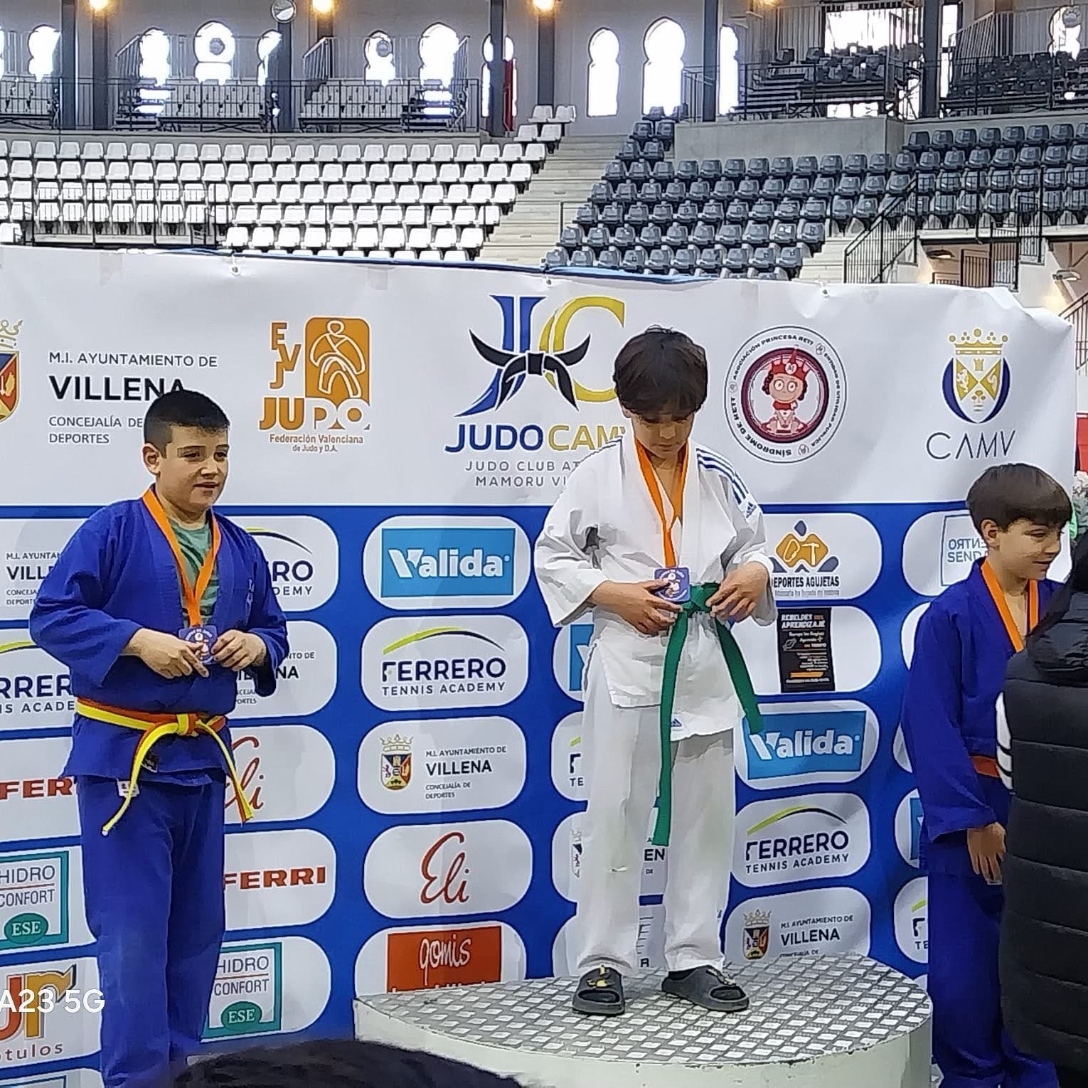 El judo CAMV en la Plaza de toros