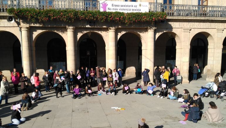 Colectivos feministas de Tafalla contra la violencia sexista