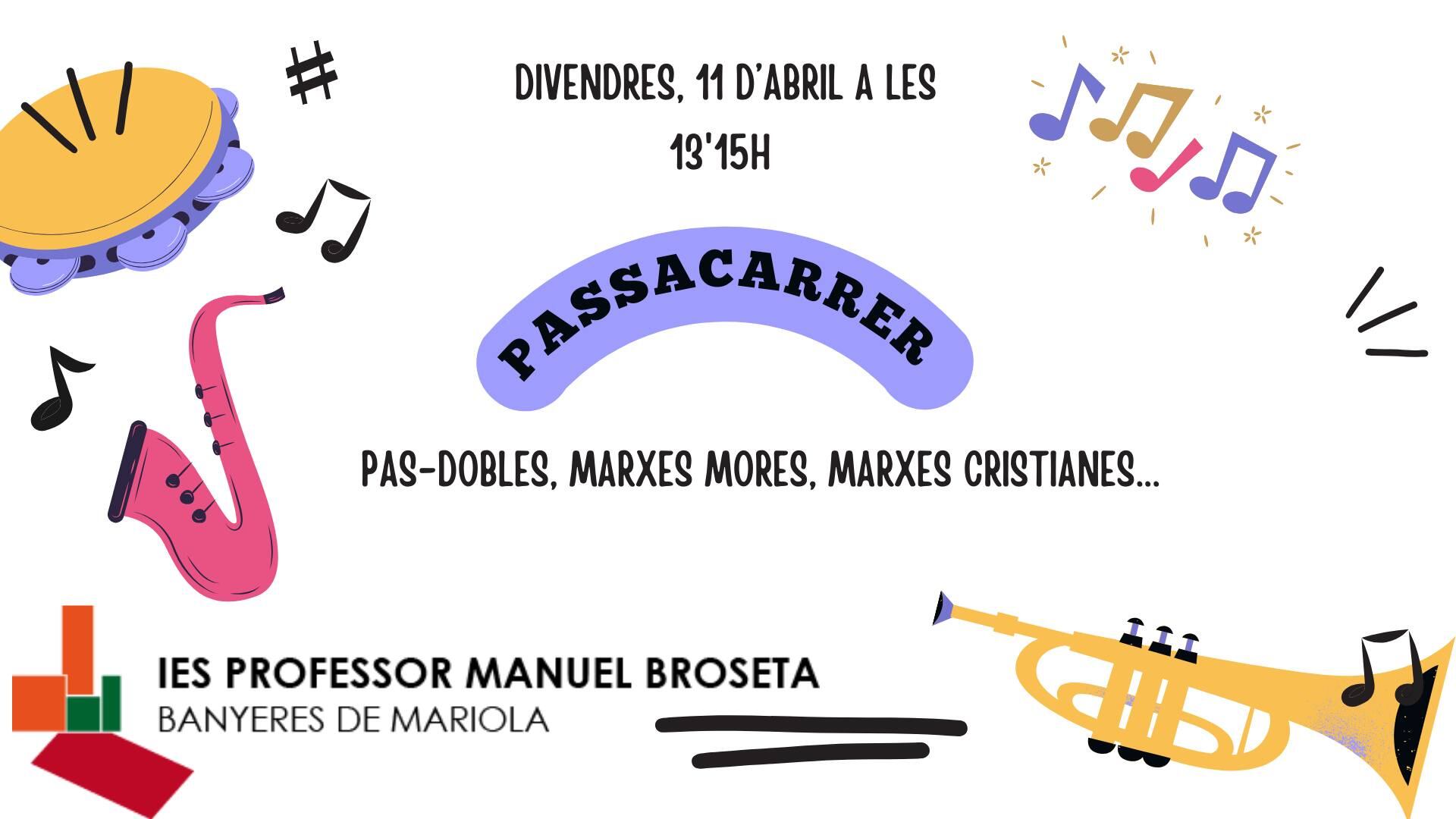 Cartel del acto festero