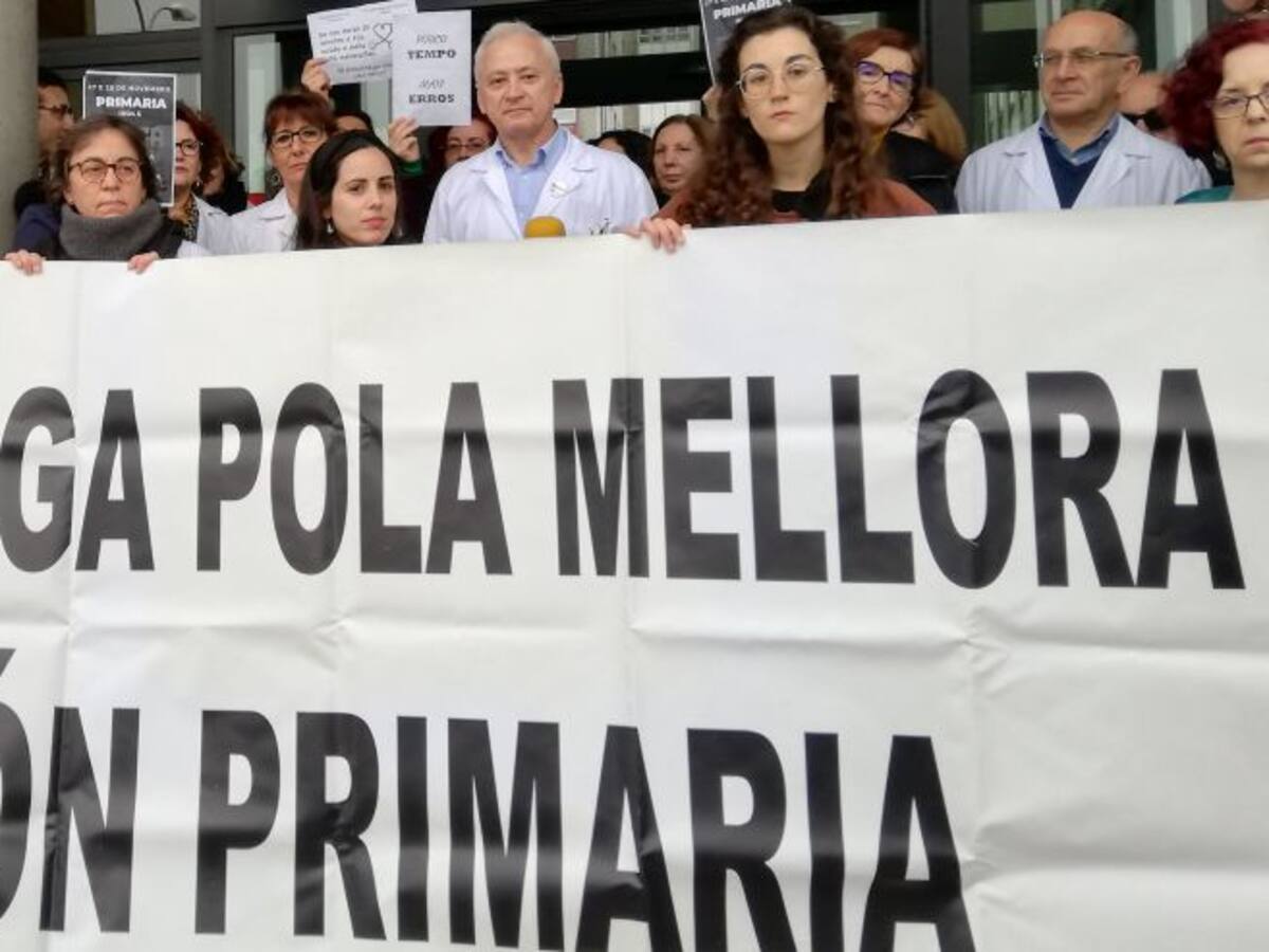 Médicos de A Coruña aseguran que atienden 60 personas al día