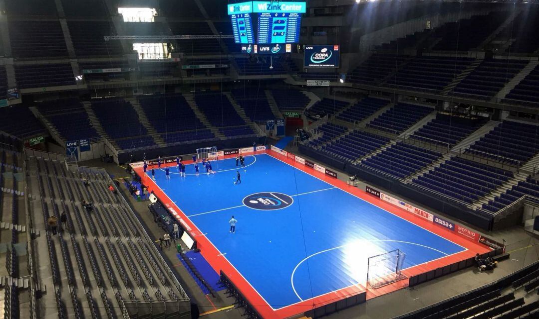 Imagen del Wizink Center, escenario de la Copa de España de Fútbol Sala 