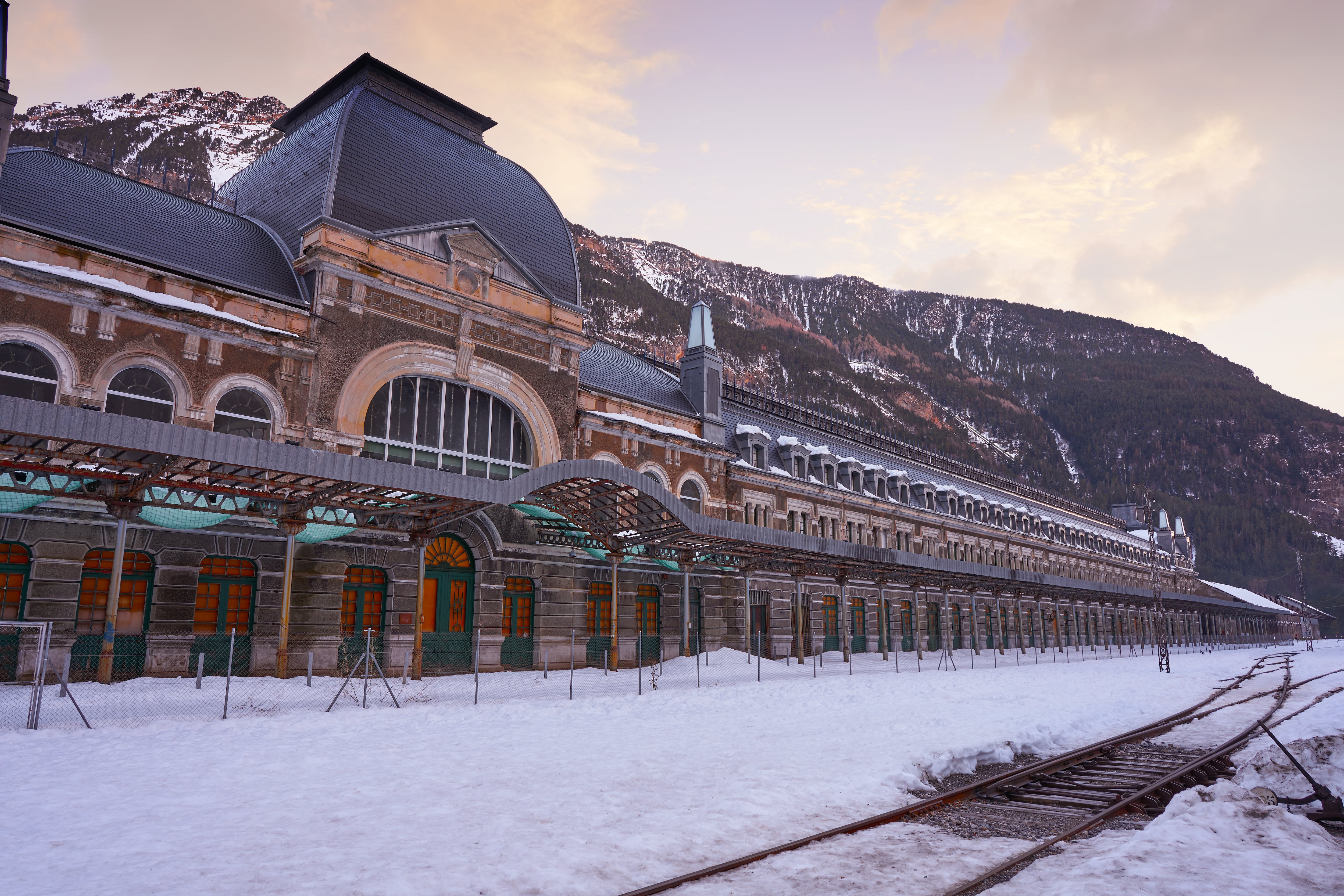 Estación de tren de Canfranc