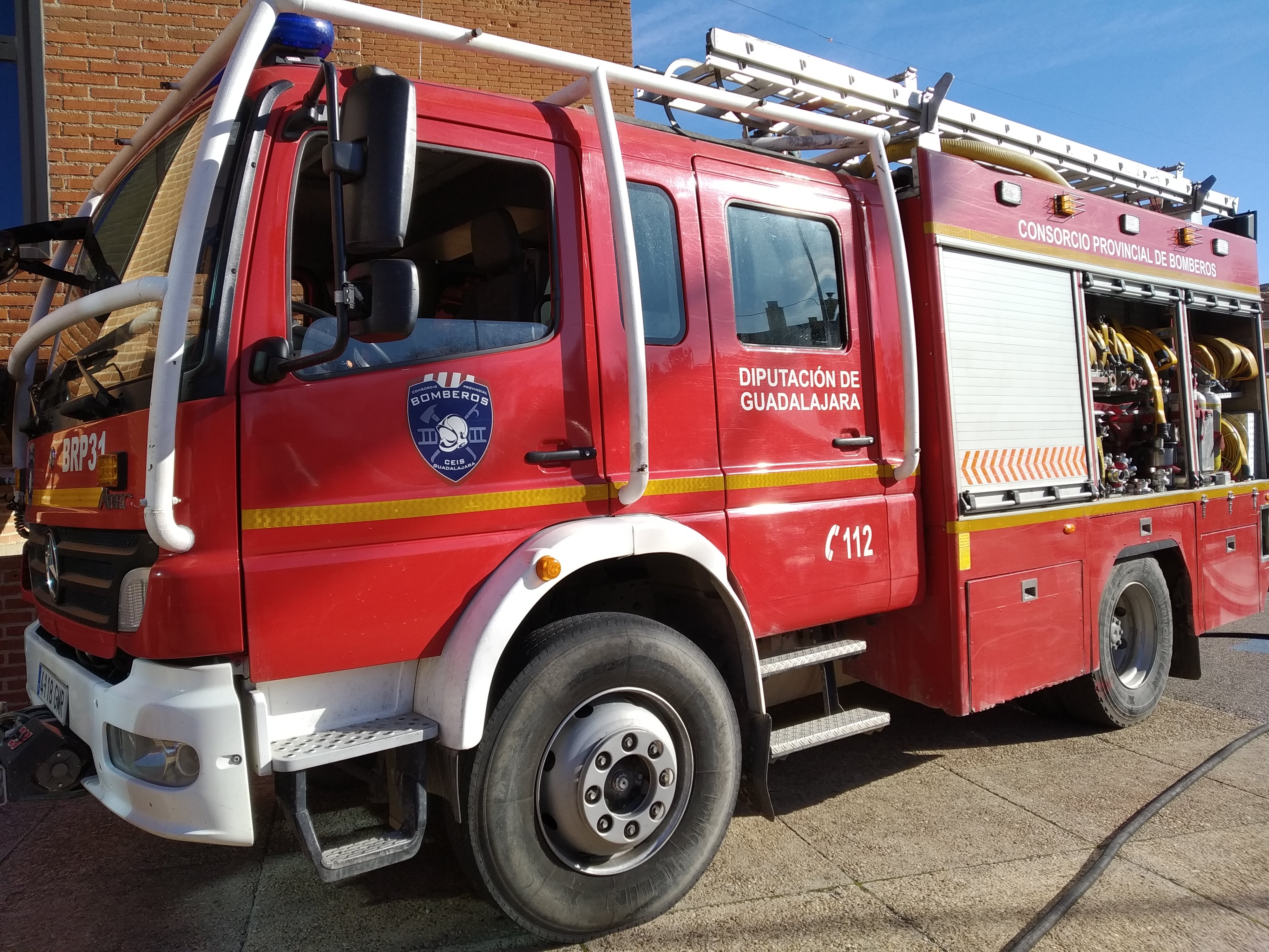 Camión de bomberos del Consorcio Provincial