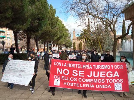 Manifestación en Puertollano