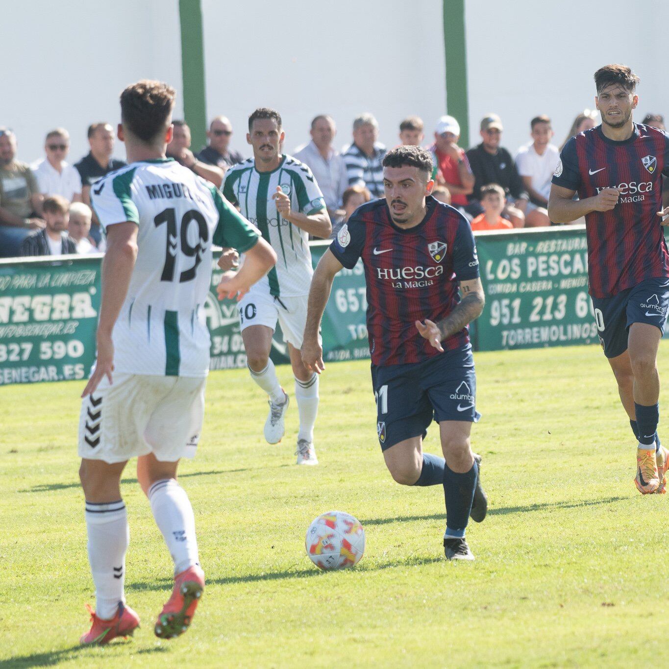 El Huesca no pudo con el Juventud Torremolinos