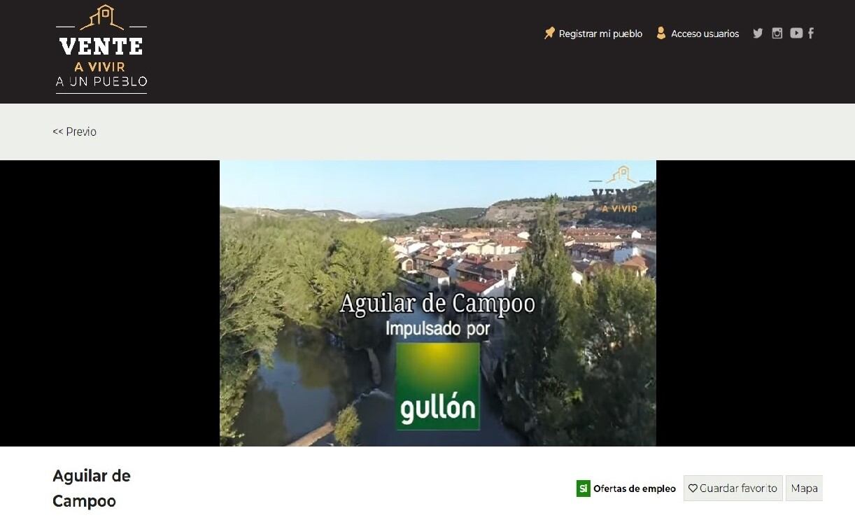 Gullón se suma a una iniciativa para la repoblación del norte de Palencia