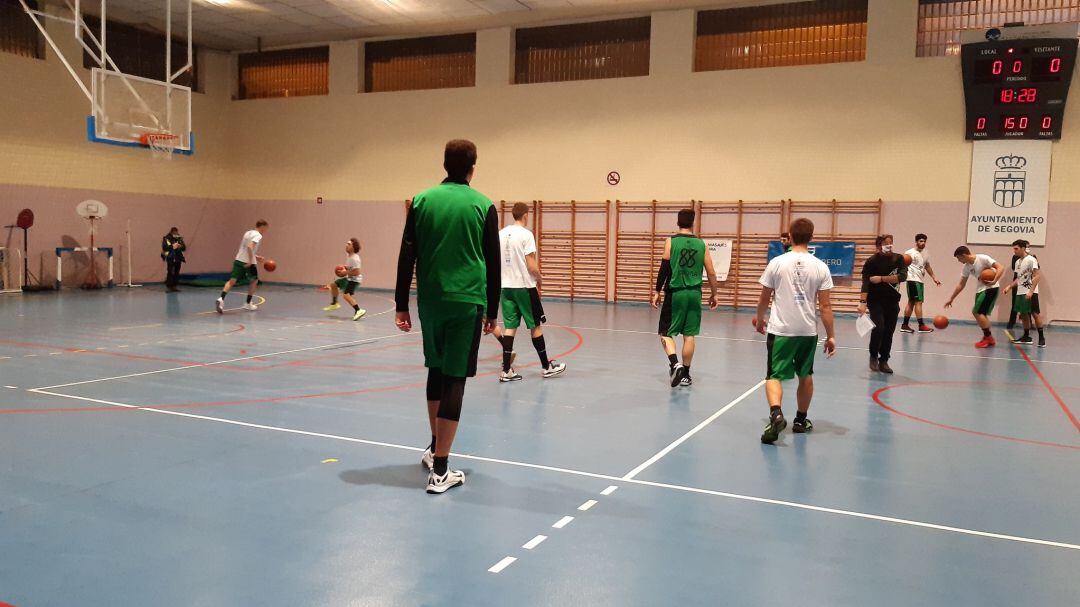 Entrenamiento del CD Claret 