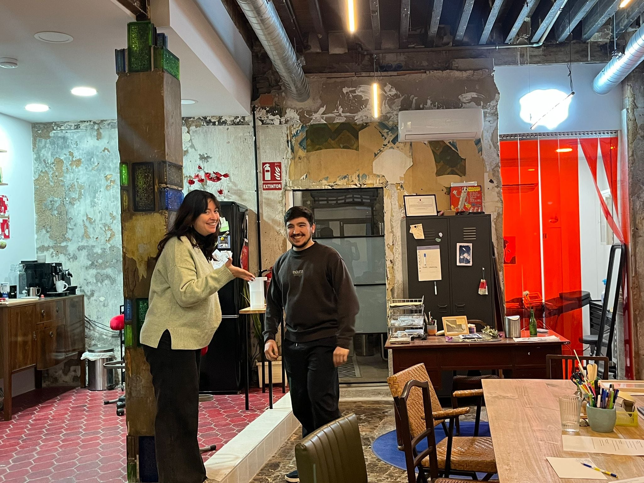 'La Galería' arranca el año con Javier Cruzado y el debate sobre la falta de espacios compartidos para artistas en Cartagena