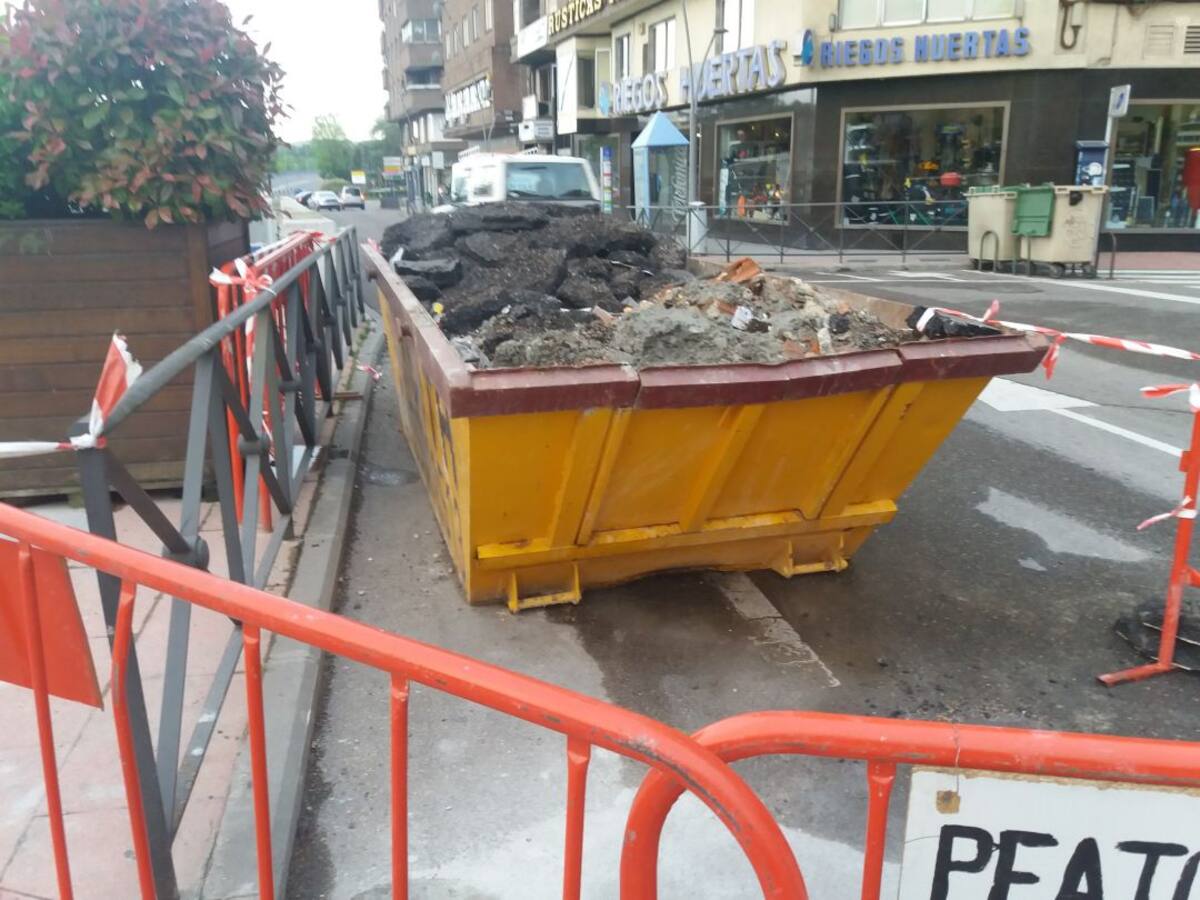 Denuncian el mal estado de los pasos de peatones