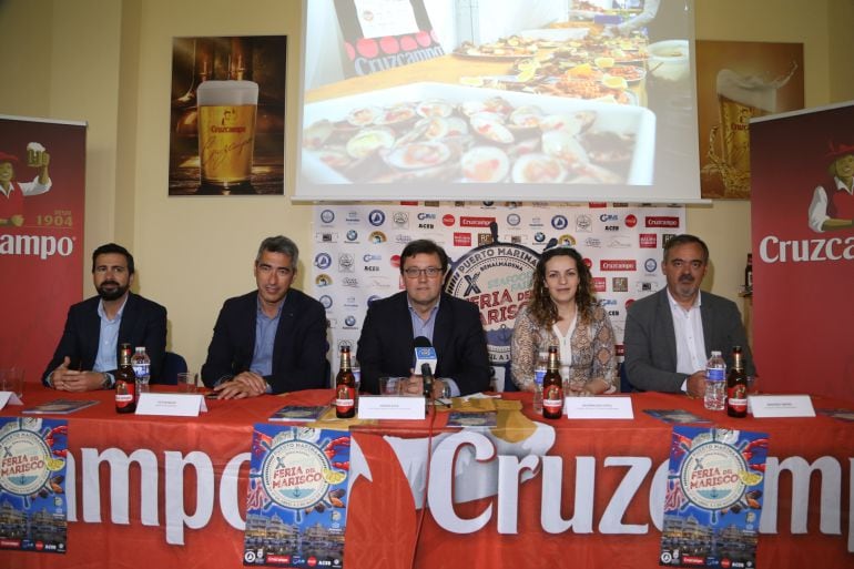 Acto de presentación de la Feria del Marisco en Benalmádena