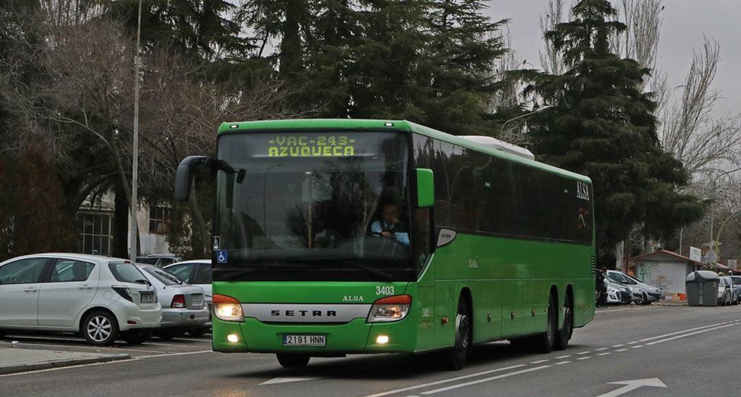 Autobús Azuqueca-Madrid