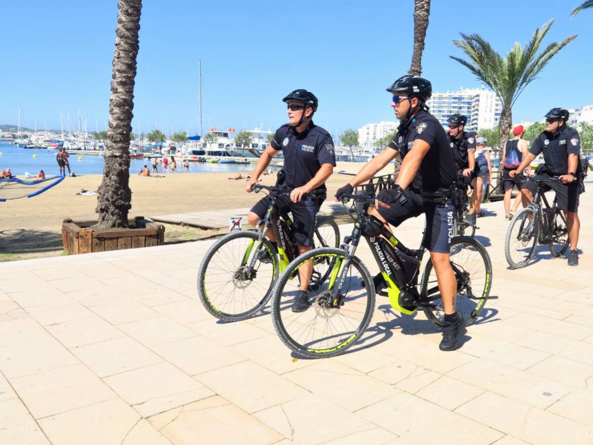 La Unidad Territorial de Playas de Sant Antoni interpone 145 denuncias desde julio