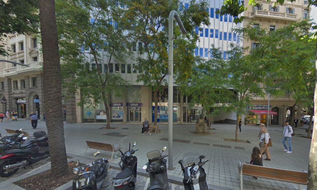 El consolat de l'Uruguai, a l'Avinguda Diagonal de Barcelona