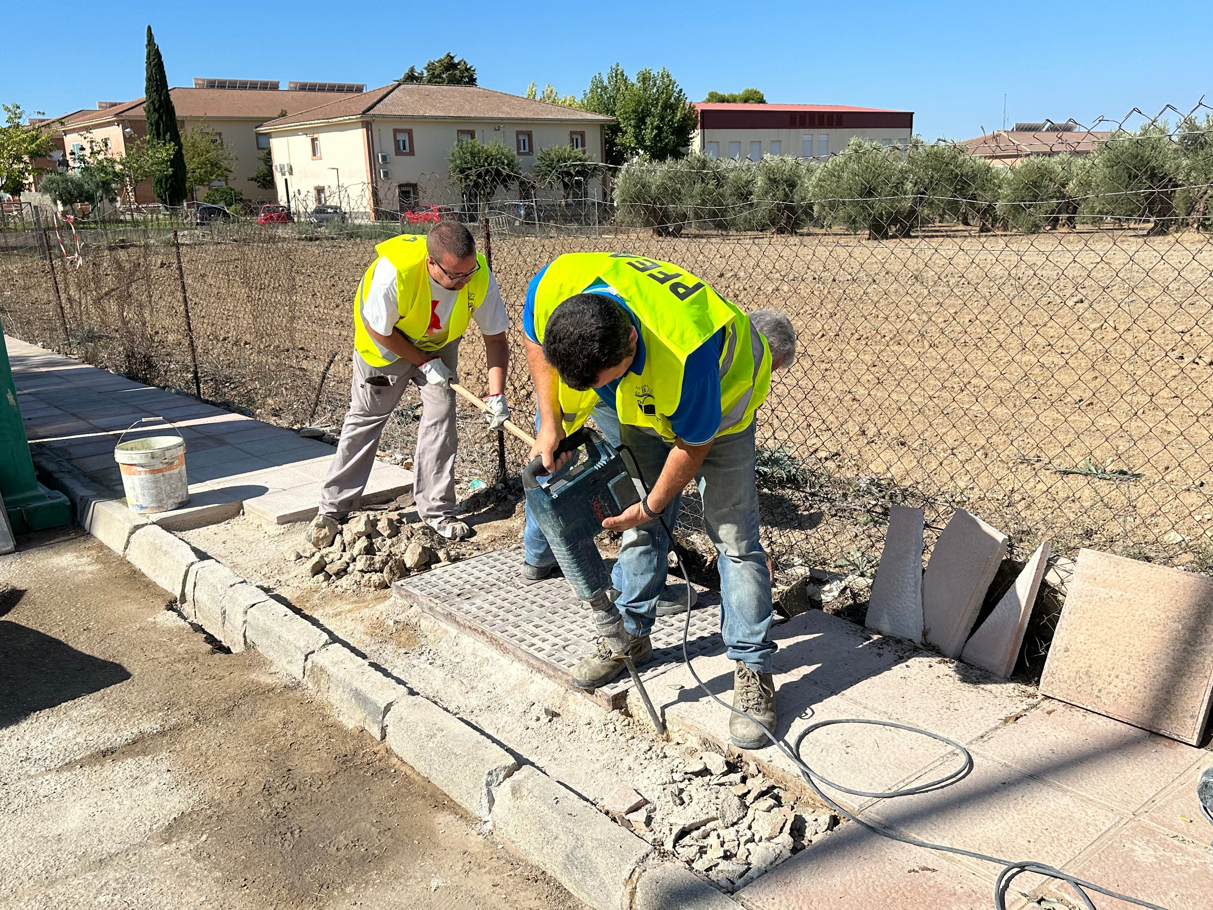 Obras en Baeza