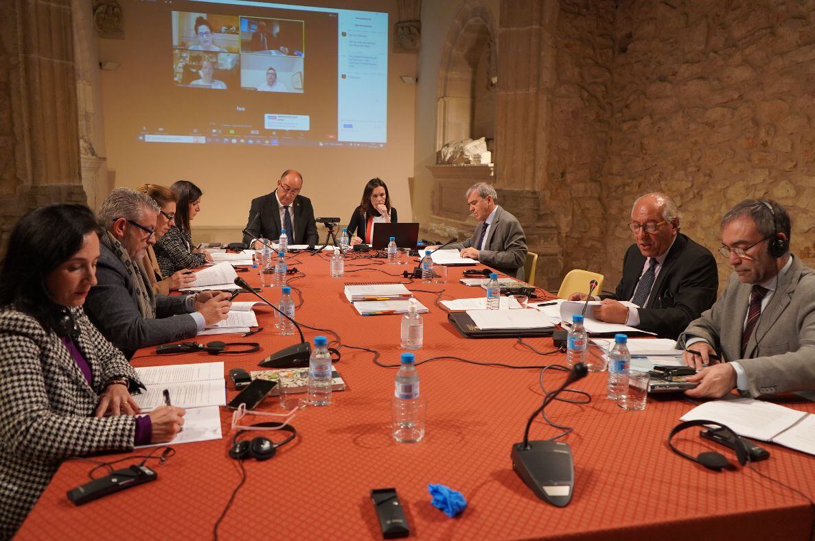 Pleno del Museo Esteban Vicente