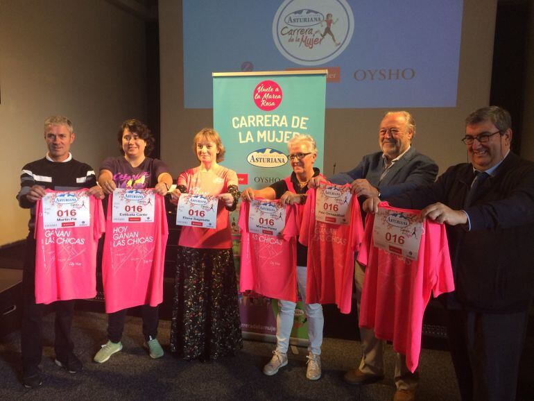 Presentación de la Carrera de la Mujer de este domingo.