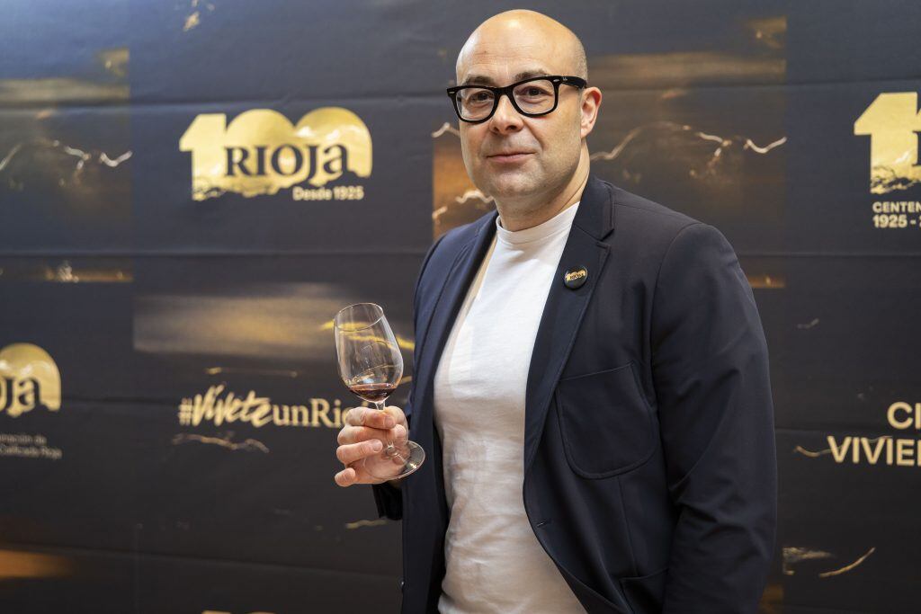 Pablo Franco, director técnico de la Denominación de Origen Calificada (DOCa) Rioja, durante un acto de celebración del centenario.