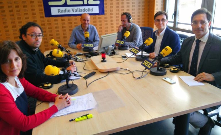 Debate de la Junta de Portavoces en los estudios de la SER