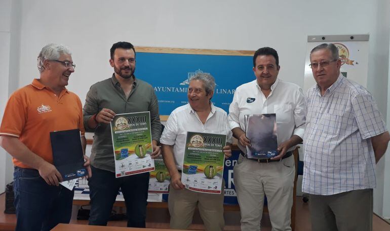 Acto de presentación del Open de Tenis "Ciudad de Linares"
