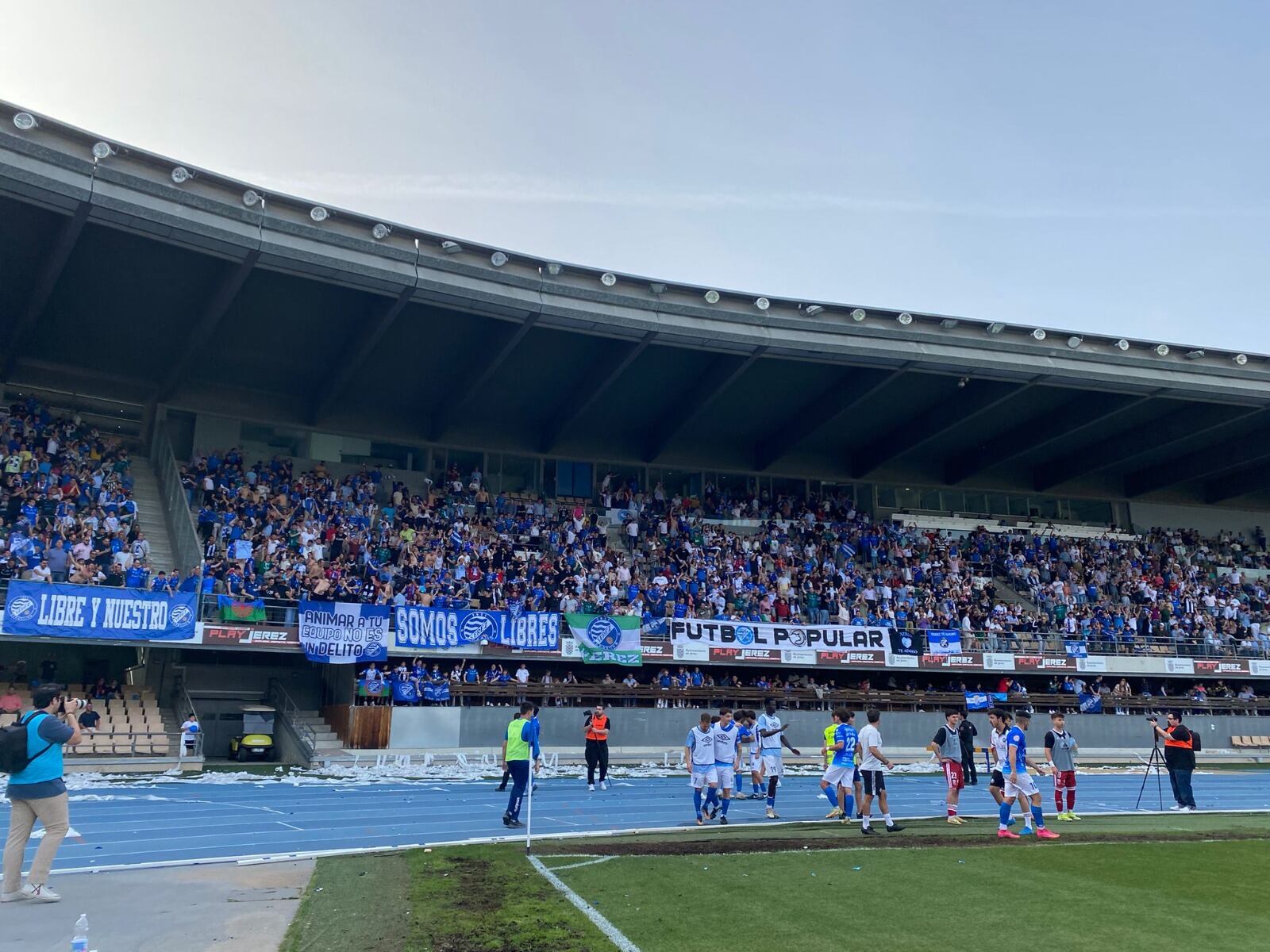 Gran ambiente en el Municipal de Chapín