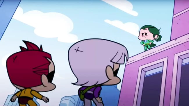 'Super Vita', superheroína de Vithas creada por el cineasta Paco Sáez