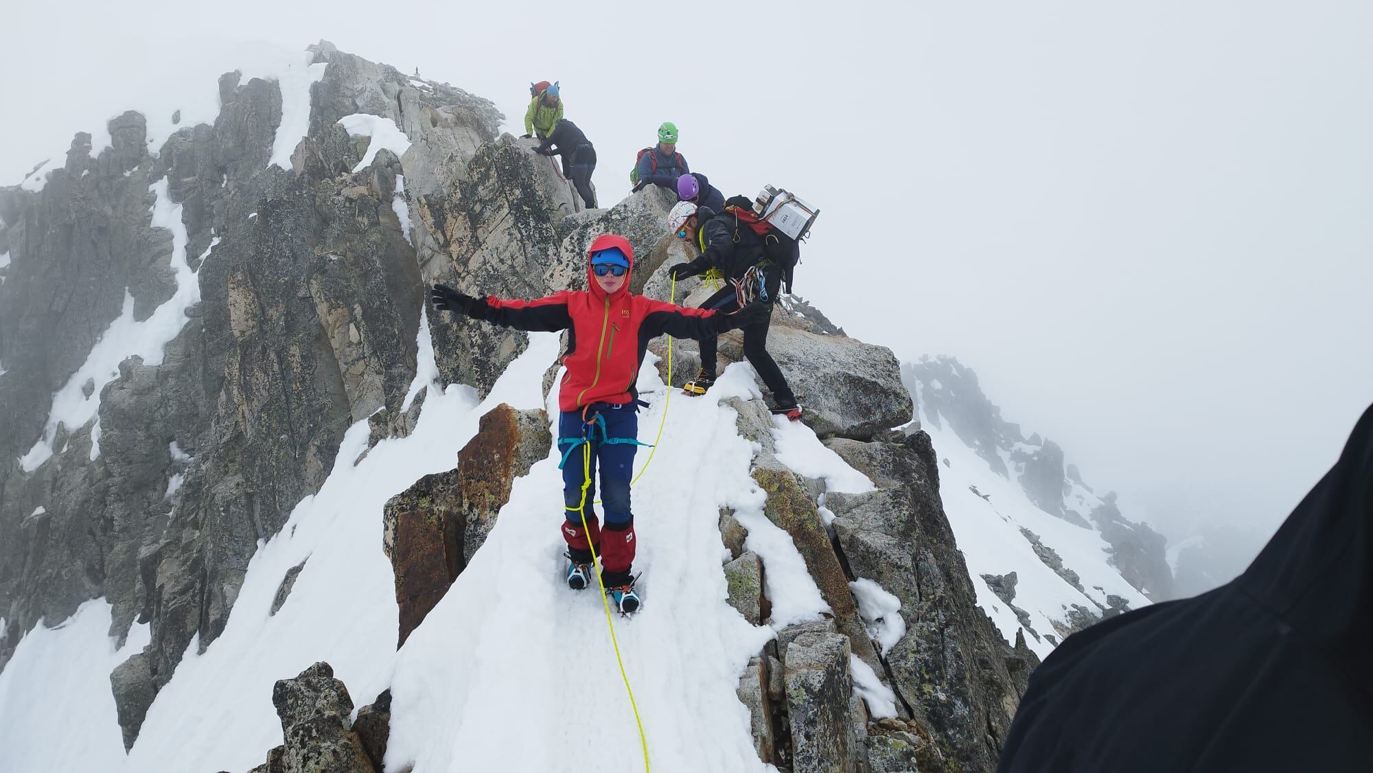 Paso de Mahoma. Foto: Montañeros de Aragón de Barbastro