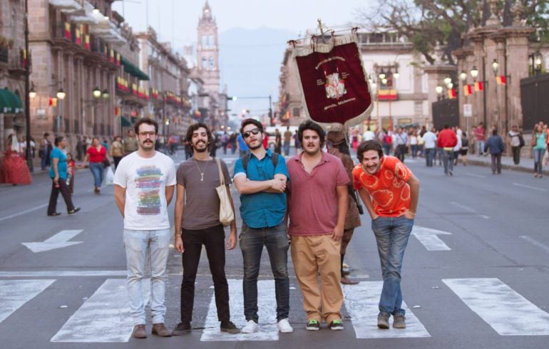 Los integrantes de Little Jesus, una de las actuaciones del festival.