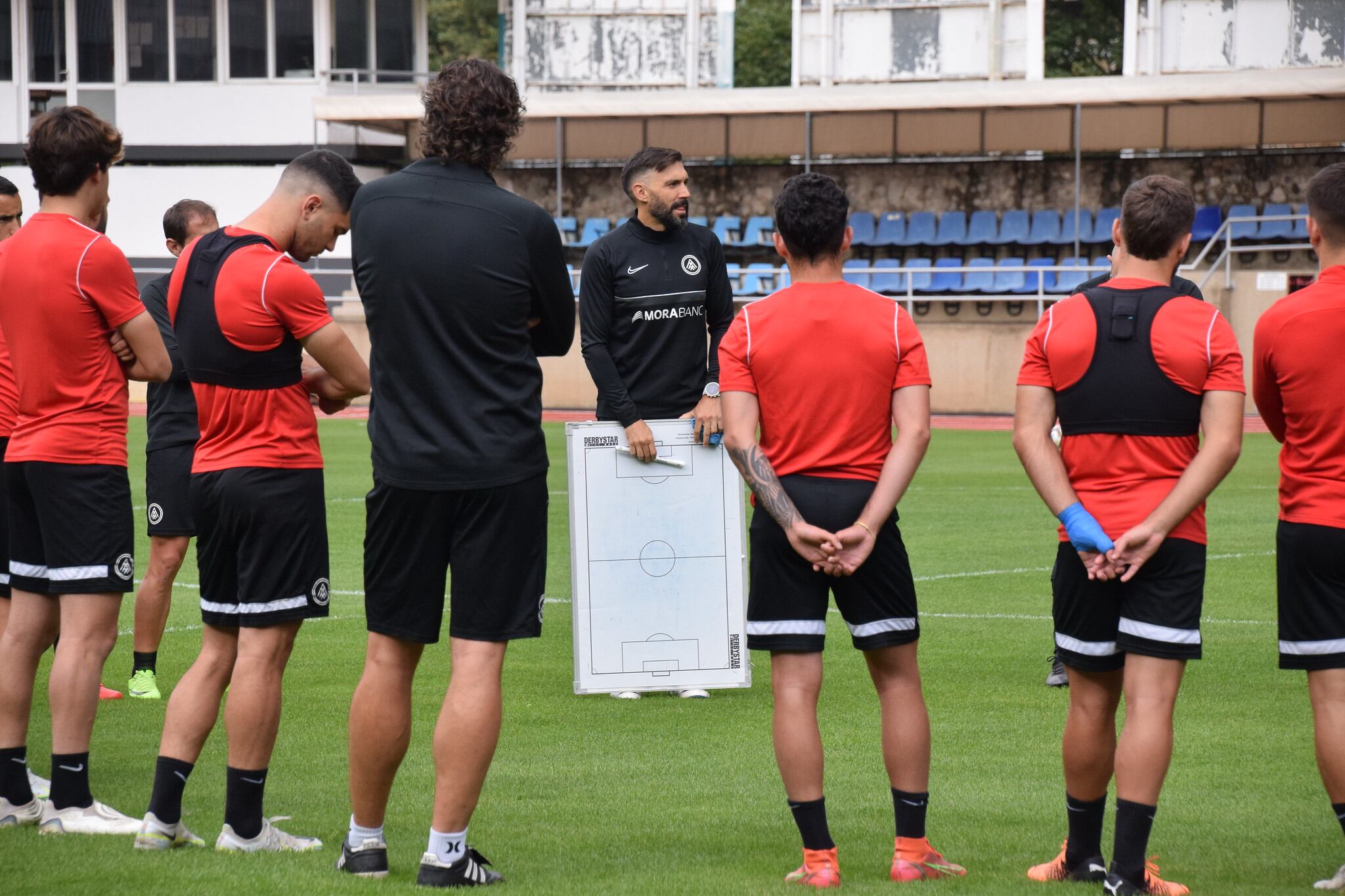 Entrenament de l&#039;FC Andorra.
