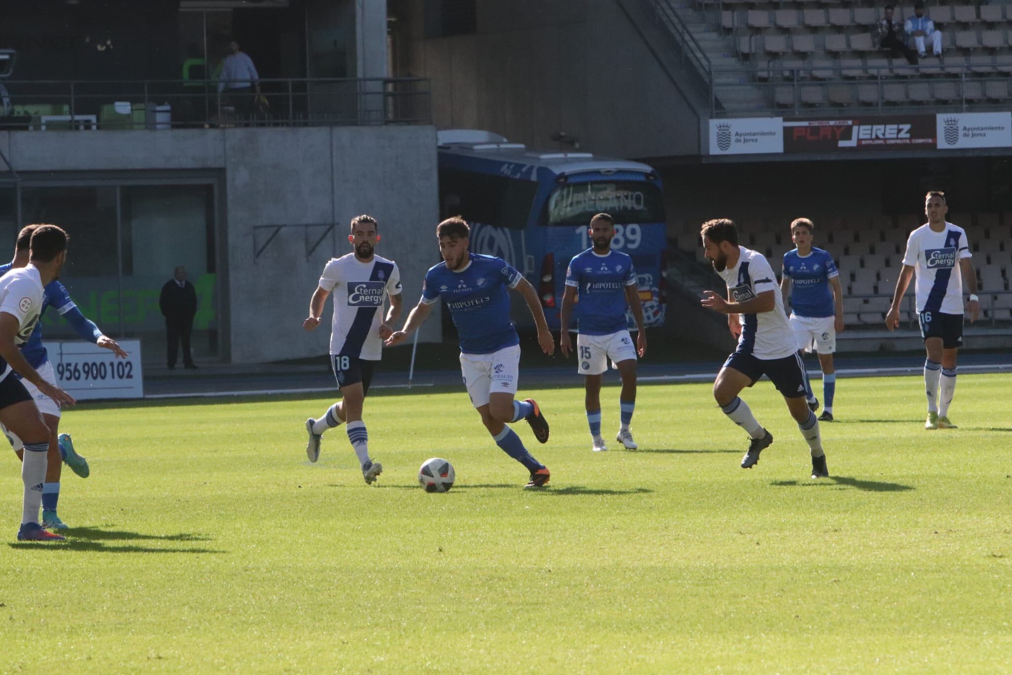 Partido Xerez DFC ante el Recre