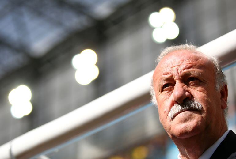 Primer plano de Del Bosque