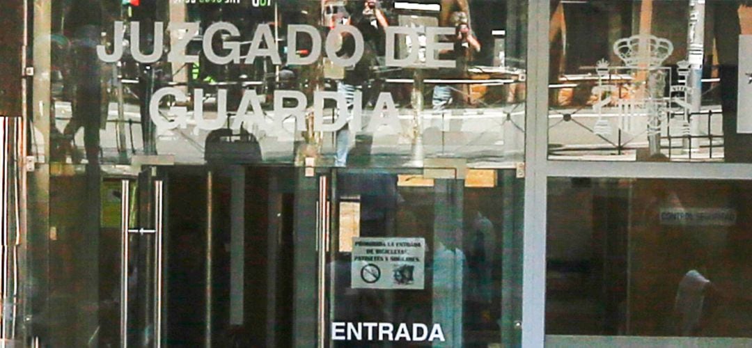 Imágenes de los Juzgados de Instrucción ubicados en la Plaza de Castilla de Madrid