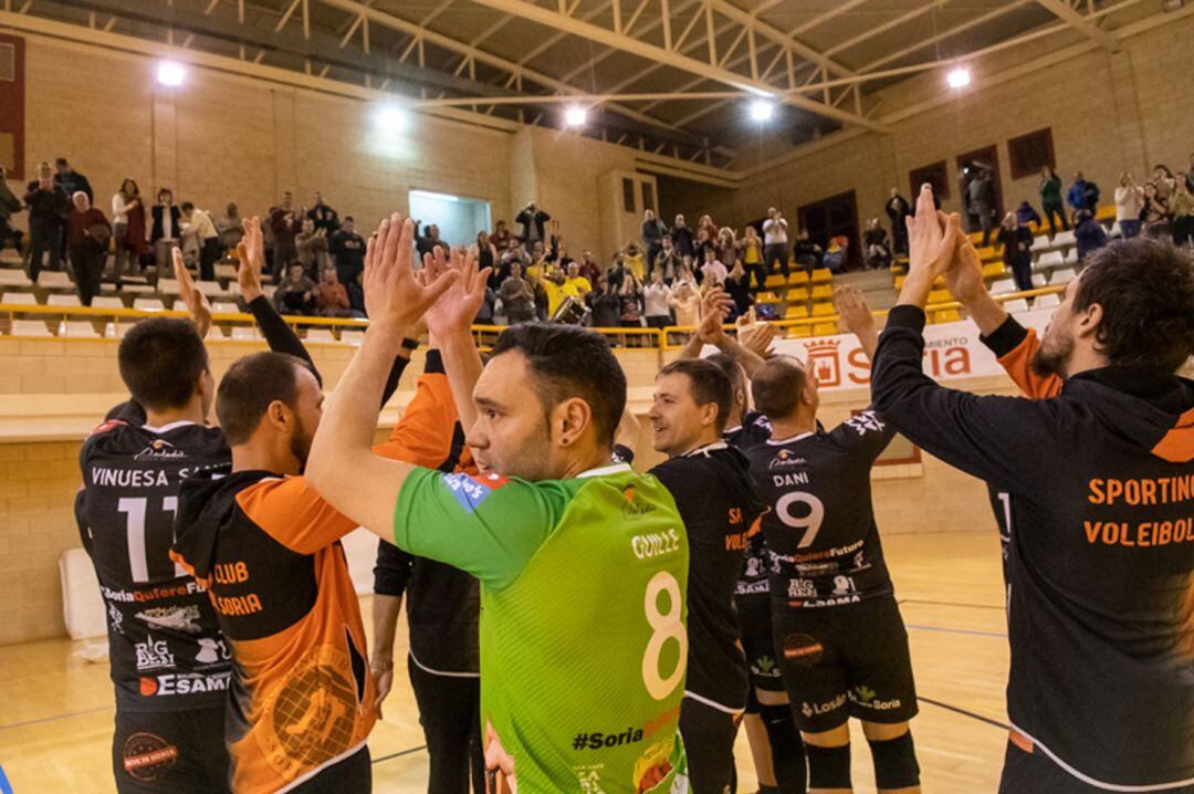 El Sporting CV Soria se jugará el play-off en Madrid.