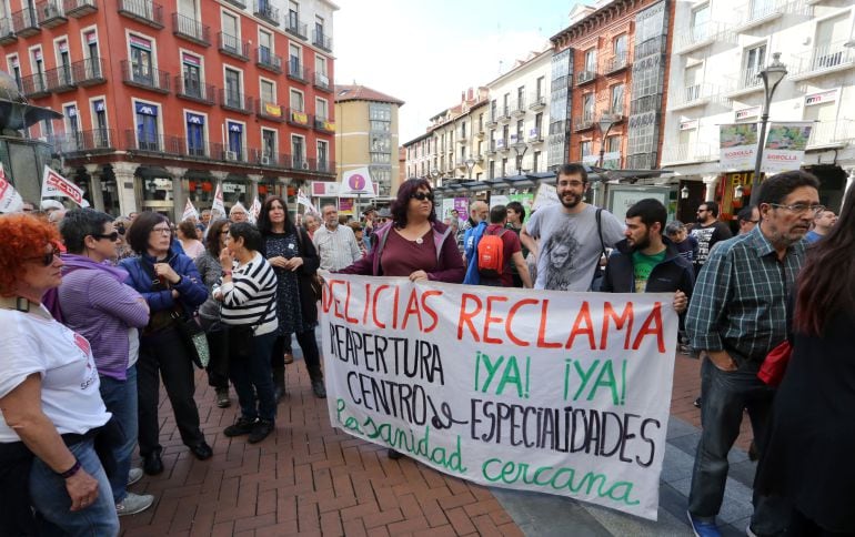 Concentración por una sanidad pública de calidad en Valladolid