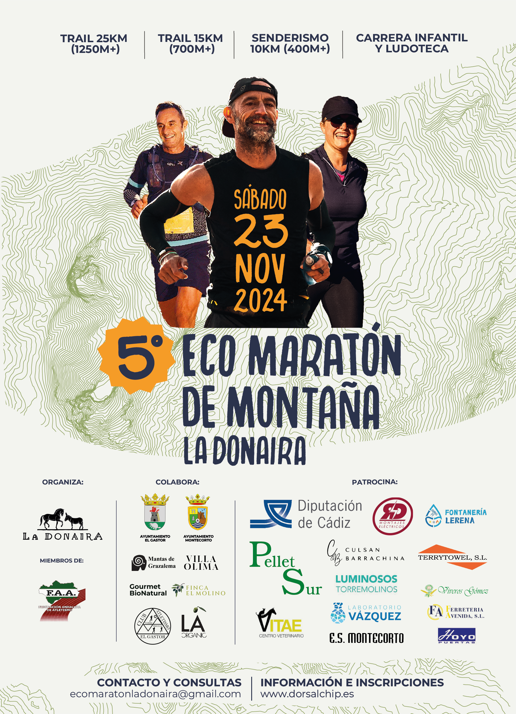 Cartel V Eco Maratón de Montaña &#039;La Donaira&#039;