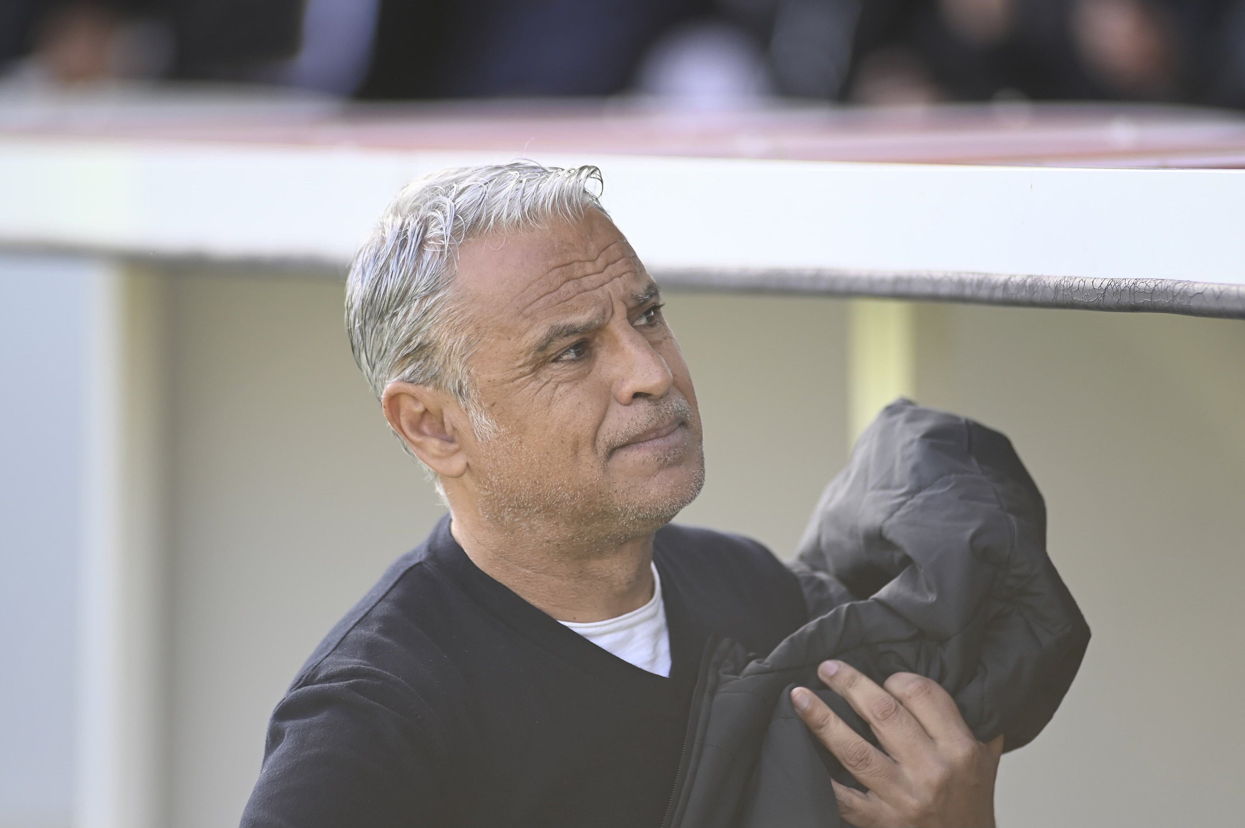 El técnico del Málaga Sergio Pellicer